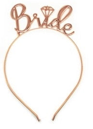 Bride to be Headband Deluxe (Rose Gold)